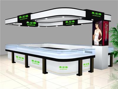青岛化妆品展柜 展示魅力、塑造品牌的展台展柜艺术